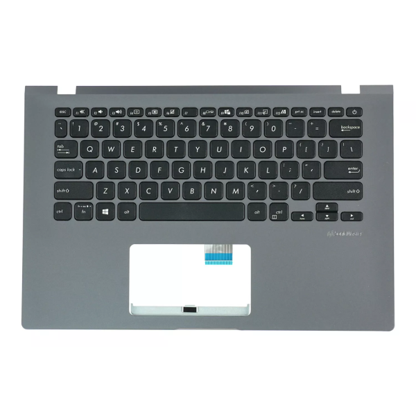 Carcasa superioara cu tastatura palmrest Laptop, Asus, VivoBook 14 X409U, X409UA, X409UB, X409UJ, 90NB0Q22-R30US0, 13NB0MS2P03015-3, 39XKPTAJN00, X409MA-1G, gri, layout US