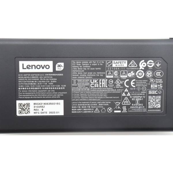 Incarcator Laptop, Lenovo, Yoga Pro 7 14AHP9 Type 83E3, GX21K06350, 5A11K06364, ADL140YDC3A, 20V, 7A, 140W, USB-C