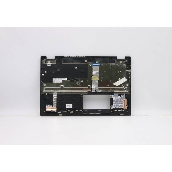 Carcasa superioara cu tastatura palmrest Laptop, Lenovo, Flex 5-15ITL05 Type 82HT, 5CB0Y99187, 4600K1140002, gri, layout UK