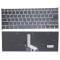 Tastatura Laptop, Acer, Swift 5 SF514-51, iluminata, gri cu taste portocalii, layout US