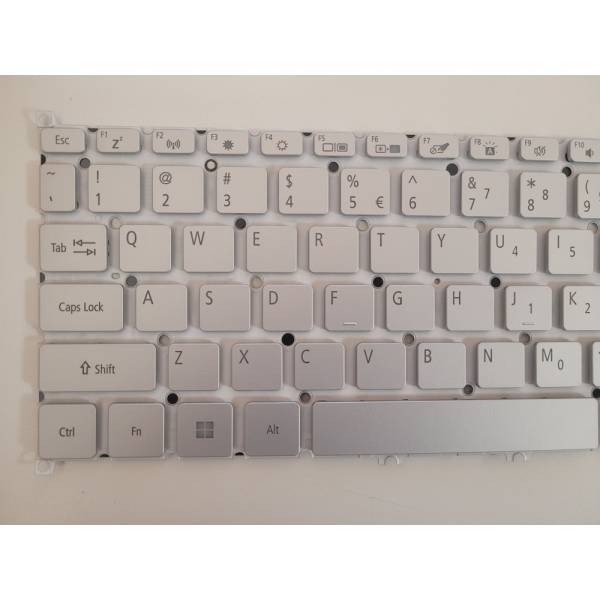 Tastatura Laptop, Acer, Swift 3X SF314-510, N20H3, iluminata, argintie, layout US