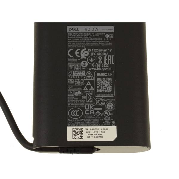 Incarcator Laptop, Dell, Latitude 3550, P38F, P38F001, 05GT3K, LA90PM130, slim, 19.5V, 4.62A, 90W, mufa 7.4x5.0mm