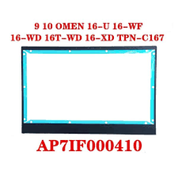 Rama Display Laptop Gaming, HP, Omen 16-XF, N44757-001, AP7IF000410, neagra