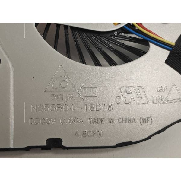 Cooler Laptop, Dell, Inspiron 17 5765, P32E, P32E002, 0789DY, 0T6X66, DFS481305MC0T-FJ0D, 5V, 0.5A