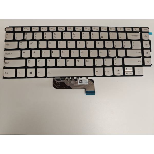 Tastatura Laptop, Lenovo, Yoga 9 14IRP8 Type 83B1, iluminata, argintie, layout US