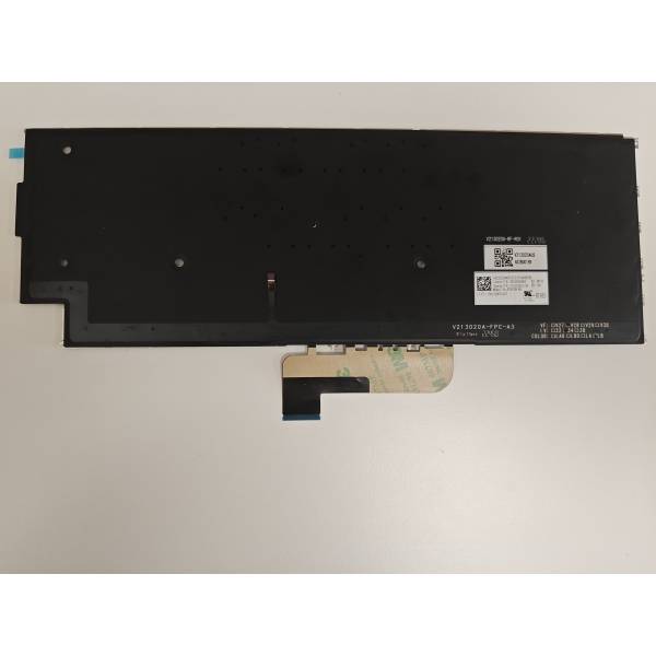 Tastatura Laptop, Lenovo, IdeaPad Yoga 9 14IAP7 Type 82LU, iluminata, argintie, layout US