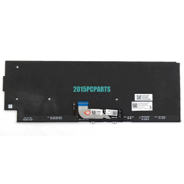 Tastatura Laptop, Lenovo, IdeaPad Yoga 9 14IAP7 Type 82LU, iluminata, argintie, layout US