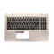 Carcasa superioara cu tastatura palmrest Laptop, Asus, R541S, R541SA, R541SC, 90NB0CG1-R32US0, 60PC01110030G, 39XKFTCJN00, X541UV-1A, aurie, layout US