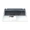 Carcasa superioara cu tastatura palmrest Laptop, Asus, K541U, K541UA, K541UJ, K541UV, 90NB0CG3-R32US0, 13NB0CG3P03016-2, 39XKFTCJN20, X541UV-1C, argintie, layout US