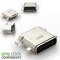 Mufa alimentare Laptop, Asus, ZenBook 13 RX363J, RX363JA, USB-C, Type-C