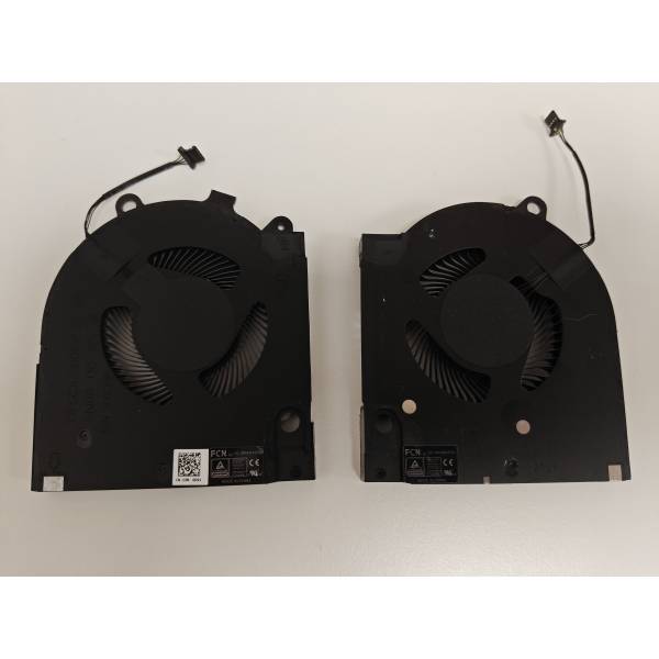 Set coolere Laptop Gaming, Dell, G15 5511, P105F, P105F001, DFSCK22115181T-FNCV, DFSCK221051820-FNCW, 12V, 1A