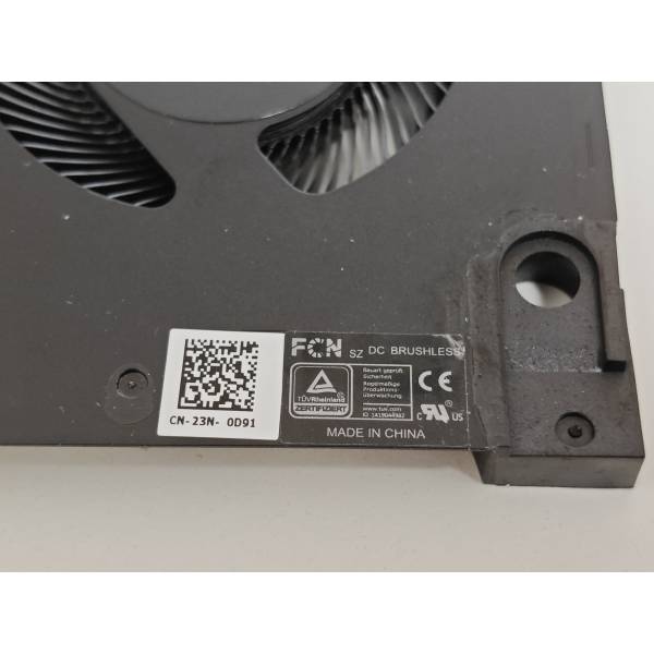 Set coolere Laptop Gaming, Dell, G15 5511, P105F, P105F001, DFSCK22115181T-FNCV, DFSCK221051820-FNCW, 12V, 1A
