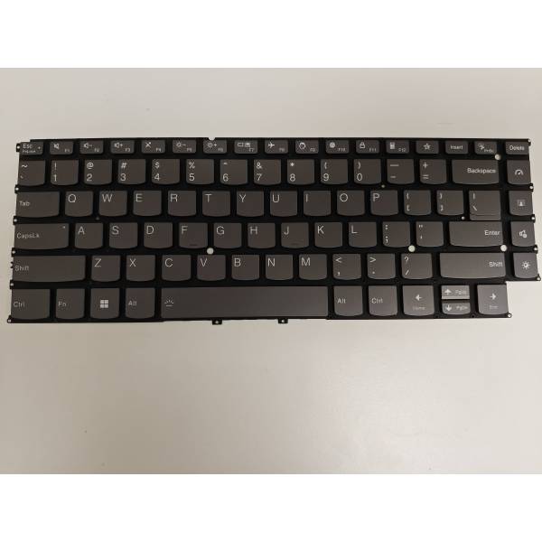 Tastatura Laptop, Lenovo, Yoga 9 14IRP8 Type 83B1, iluminata, gri, layout US