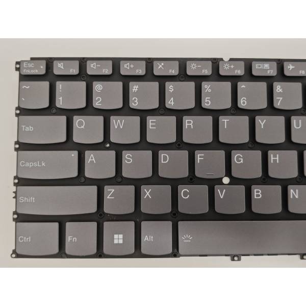 Tastatura Laptop, Lenovo, Yoga 9 14IRP8 Type 83B1, iluminata, gri, layout US
