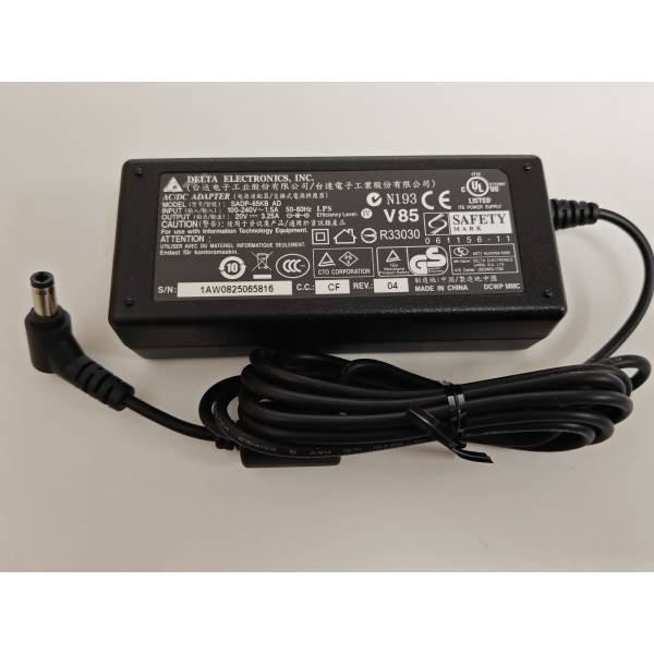 Incarcator Laptop, Delta Eletronics, SADP-65KB AD, 20V, 3.25A, 65W, mufa 5.5x2.5mm