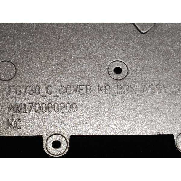 Carcasa superioara cu tastatura palmrest Laptop, Lenovo, IdeaPad 330-17ICH Type 81FL, 5CB0R48904, 5CB0R48070, AP17Q000100, AM17Q000200, EG730, iluminata, Iron Grey, layout US