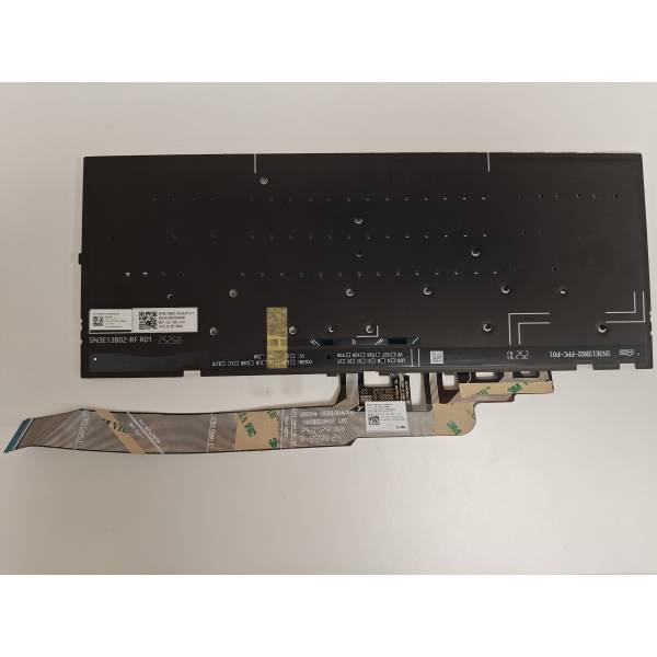 Tastatura Laptop, Lenovo, Slim 7 14IPH11 Type 83QN, iluminata, neagra, layout US