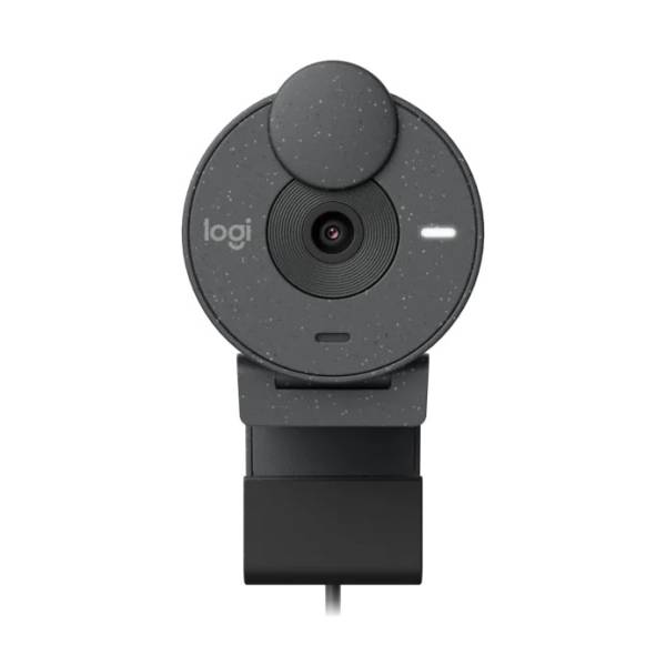 Camera Web Logitech Brio 300 Webcam Full HD 1080p cu Microfon și USB-C – Graphite, Model 960-001436