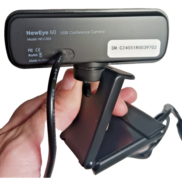 Camera web, N Newline 4k, NewEye 60, Ultra HD 4K Webcam, 30 fps, 12MP, model NE-C305