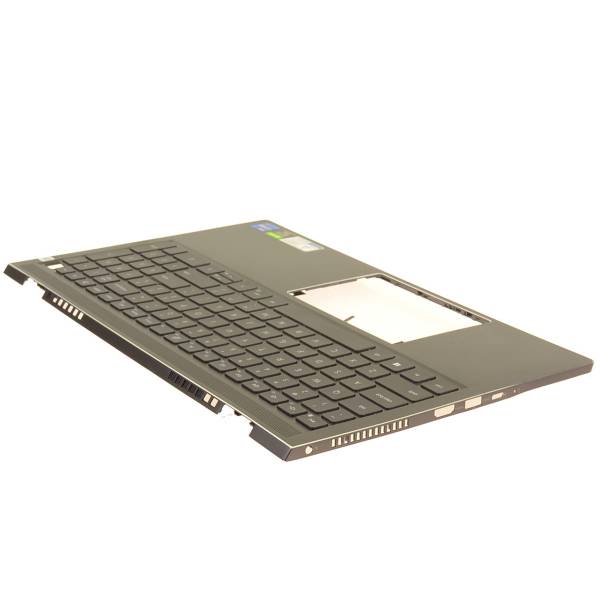 Carcasa superioara cu tastatura palmrest Laptop, Dell, Vostro 15 7510, P106F, P106F002, XV1DW, 0XV1DW, 460.0NA02.0013, iluminata, neagra, layout US