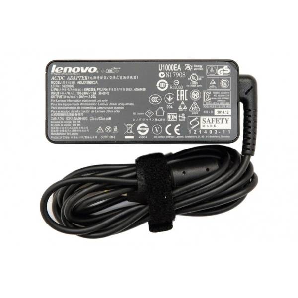 Incarcator Laptop, Lenovo, Yoga 500-14IHW Type 80N5, 20V, 2.25A, 45W, mufa usb square 11x4.5mm