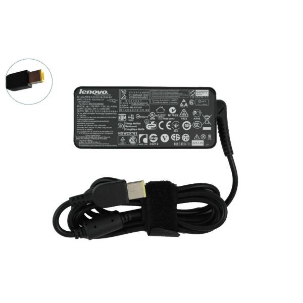Incarcator Laptop, Lenovo, Yoga 500-14IHW Type 80N5, 20V, 2.25A, 45W, mufa usb square 11x4.5mm