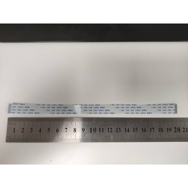 Cablu panglica AWM 20622 80C 60V VW-1, 0.5mm latime intre pini, 22 pini fata fata, 20cm lungime