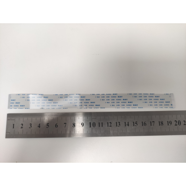 Cablu panglica AWM 20634 80C 60V VW-1, 0.5mm latime intre pini, 34 pini fata fata, 20cm lungime