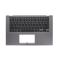 Carcasa superioara cu tastatura palmrest Laptop, Asus, VivoBook 14 F412F, F412FA, 90NB0KP2-R32UI1, 13NB0KP2AP0421, 13N1-7BA0A21, 13NB0KP0M02XII, X412UA-1G, iluminata, gri, layout US