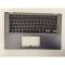 Carcasa superioara cu tastatura palmrest Laptop, Asus, VivoBook 14 F412F, F412FA, 90NB0KP2-R32UI1, 13NB0KP2AP0421, 13N1-7BA0A21, 13NB0KP0M02XII, X412UA-1G, iluminata, gri, layout US