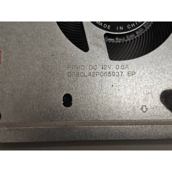 Cooler placa video Laptop Gaming, Asus, ROG Strix Scar 17 G733P, G733PY, G733PYV, G733PZ, G733PZR, 13NR0DB0P01011, 6033B0126201, DFSCL42P06593J-FQTH, 12V, 0.6A, GPU