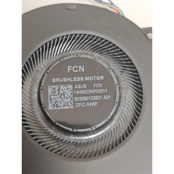 Cooler procesor Laptop Gaming, Asus, ROG Strix G17 G713P, G713PI, G713PV, G713PU, 13NR0C50P02011, DFSCL42P16593Q-FQLN, 6033B0123901, 12V, 0.60A, CPU