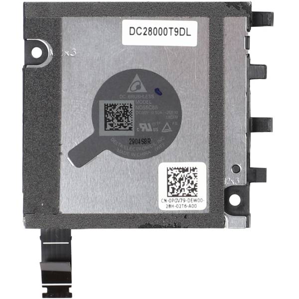 Cooler procesor Laptop, Dell, Latitude 7320 Detachable, T04H, T04H001, PGV79, 0PGV79, EG50030S1-C190-S9A, DC28000T9SL, ND55C88-20F11, DC28000T9DL, stanga, CPU