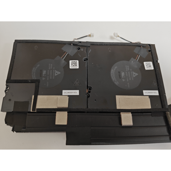 Set coolere Laptop, Dell, Precision 7670, P114F, P114F001, UMA, VHVHJ, 0VHVHJ, DV704, 0DV704, NS85C66-21F03, DC28000Y3DL, 5V ,0.50A