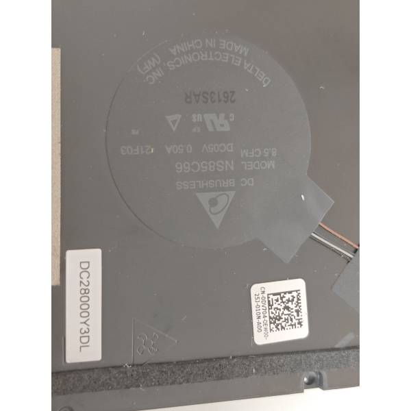 Set coolere Laptop, Dell, Precision 7670, P114F, P114F001, UMA, VHVHJ, 0VHVHJ, DV704, 0DV704, NS85C66-21F03, DC28000Y3DL, 5V ,0.50A