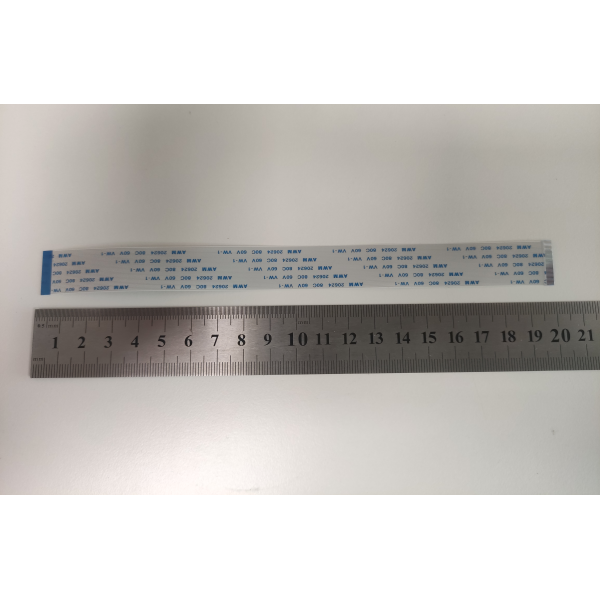 Cablu panglica AWM 20634 80C 60V VW-1, 0.5mm latime intre pini, 34 pini fata verso, 20cm lungime