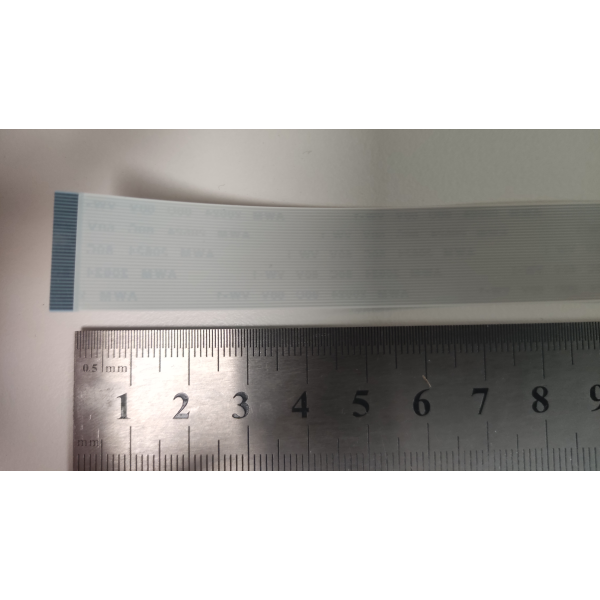 Cablu panglica AWM 20634 80C 60V VW-1, 0.5mm latime intre pini, 34 pini fata verso, 20cm lungime