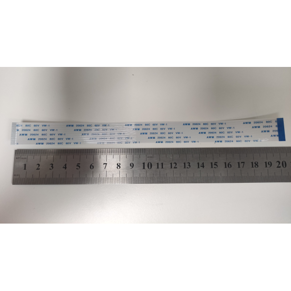 Cablu panglica AWM 20634 80C 60V VW-1, 0.5mm latime intre pini, 32 pini fata verso, 20cm lungime