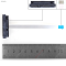 Cablu conectare HDD/SSD Laptop, HP, ProBook 430 G6, L45094-001, DD0X8KHD010, DD0X8KHD020, CABLE ASY X8K HDD, 10 pini, 10.5cm