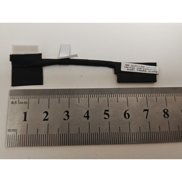 Cablu conectare baterie Laptop, Dell, Latitude 3500, P86F, P86F001, 7TPM9, 07TPM9, 450.0FV03.0001, 450.0FV03.0011, Bolt15 Battery Cable, 7.5cm