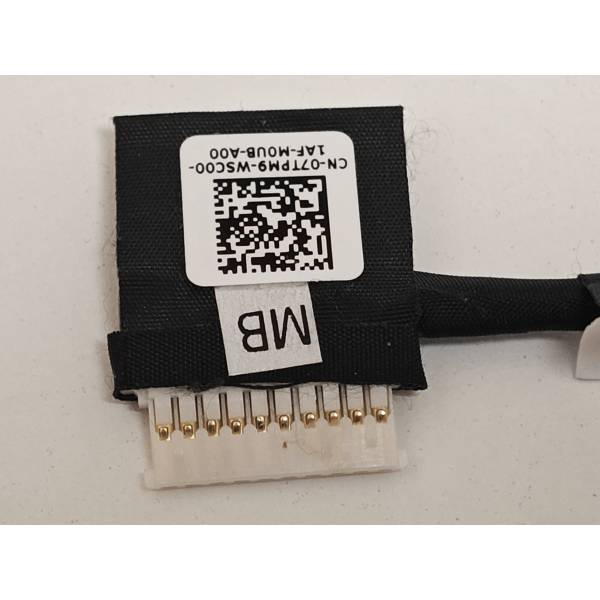 Cablu conectare baterie Laptop, Dell, Latitude 3500, P86F, P86F001, 7TPM9, 07TPM9, 450.0FV03.0001, 450.0FV03.0011, Bolt15 Battery Cable, 7.5cm