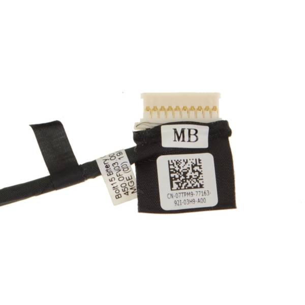 Cablu conectare baterie Laptop, Dell, Latitude 3500, P86F, P86F001, 7TPM9, 07TPM9, 450.0FV03.0001, 450.0FV03.0011, Bolt15 Battery Cable, 7.5cm