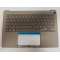 Carcasa superioara cu tastatura palmrest Laptop, Asus, ZenBook 14 UX3407Q, UX3407QA, 90NB1501-R31US4, 6053B2393701, 13NB1501AM0411100, iluminata, bej, layout US