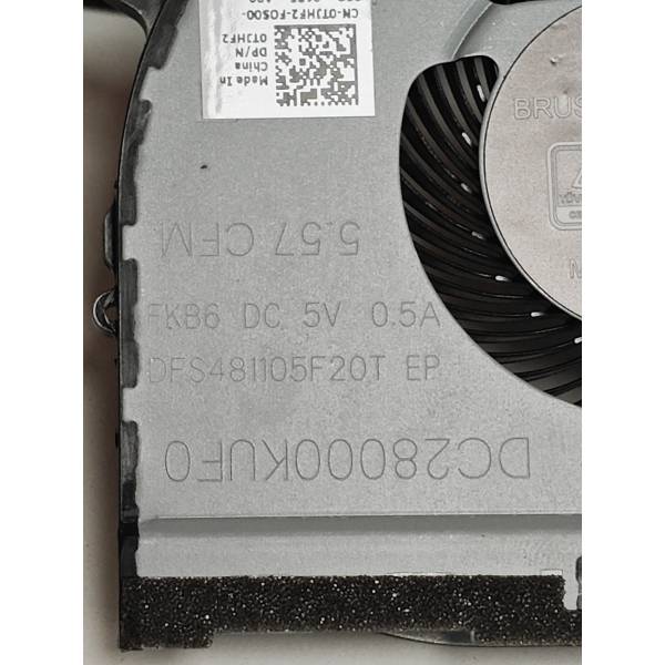 Set coolere Laptop Gaming, Dell, G3 15 3579, 0GWMFV, GWMFV, 0TJHF2, TJHF2, DC28000KVF0, DC28000KUF0, 5V, 0.50A