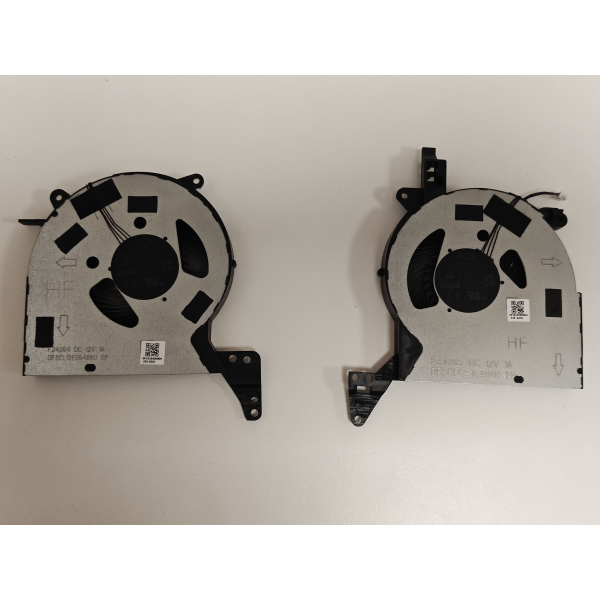 Set coolere Laptop Gaming, Lenovo, Legion Pro 5 16IRX10, Type 83NN, 5F10S14344, DFSCL12E06486U-F24264, DFSCL12E1648U-F24265, 0F242640000H, 0F242650000H, 12V, 1A