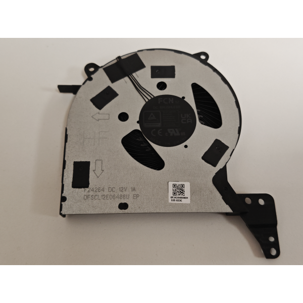Set coolere Laptop Gaming, Lenovo, Legion Pro 5 16IAX10 Type 83F3, 5F10S14327, DFSCL12E06486U-F24264, DFSCL12E1648U-F24265, 0F242640000H, 0F242650000H, 12V, 1A