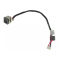 Mufa alimentare Laptop, Dell, Latitude E5530, P28G0, P28G001, 171XT, 0171XT, DC30100H100, QXW10 DC IN JACK, 16.5cm