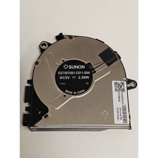 Set coolere Laptop, HP, Zbook Power 15 G9, HSN-Q36C, N13914-001, N13915-001, N32583-001, EG75070S1-C601-S9A, EG75070S1-C611-S9A, SOLDQ5D577K010, SOLDQ5D567K003, 5V, 2.50W