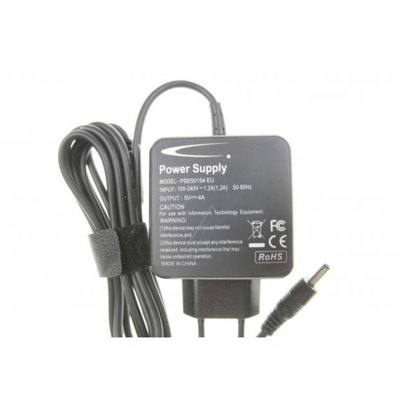 Incarcator Laptop, Lenovo, IdeaPad 100S-11IBY Type 80R2, 5A10N38177, 5V, 4A, 20W, mufa 3.5x1.35mm