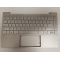 Carcasa superioara cu tastatura palmrest Laptop, HP, L98415-001, L98415-B31, L96801-001, L96801-B31, L96801-031, Natural Silver, iluminata, layout US
